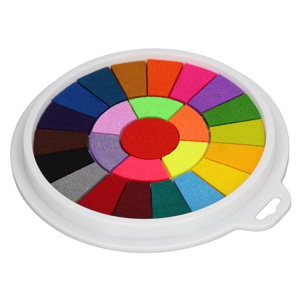 Almohadilla De Tinta Colorida, Almohadilla De Sello Segura Y Duradera Lavable Para Manualidades DIY