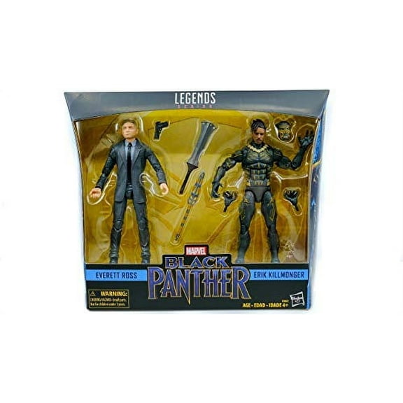 Marvel Legends Black Panther - Everett Ross Erik Killmonger 2 Pack