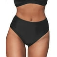 thumbnail image 1 of Charmo Women's Solid Bikini Bottoms Tummy Control High Waisted Tankini Swim Shorts, 1 of 6