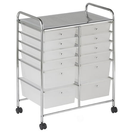 ECR4Kids 12-Drawer (8+4) Mobile Organizer