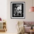 thumbnail image 3 of Historic Framed Print, [Men and women dancing in village street during a religious celebration in Ibiza], 17-7/8" x 21-7/8", 3 of 9