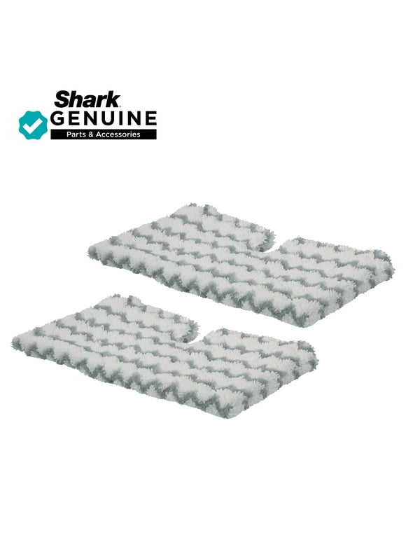 Shark Washable Microfiber Pocket Steam Mop Cleaning Pad, XT3601, compatible with Steam Mop SE460, 2 Pack