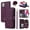Deep Purple, variant on Furiet Argyle Wallet Case for Motorola Moto G Power 5G 2023 with Wrist/Shoulder Strap Slot Zipper Purse Luxury PU Leather Card Holder Stand Checkered Cell Phone Cover for GPower G5 Women Green