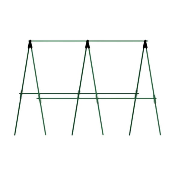 Colaxi Cucumber Trellis A Frame Garden Trellis Practical Easy Assembly Garden Stakes Plant Support for Climbing Plants Flowers Patio 60 cmx60 cm