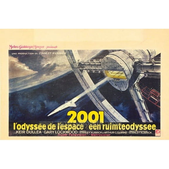 2001: A Space Odyssey Movie Poster Print (11 x 17) - Item # MOVEF3612