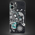 thumbnail image 4 of DesignSkinz Aztec Elephant Blue Accented Modern Illustration Full-Body Skin Decal Wrap Cover for iPhone 11 Pro, 4 of 9