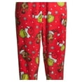 thumbnail image 6 of Grinch Women's and Women's Plus Velour Pajama Joggers, 6 of 6