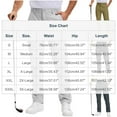 thumbnail image 3 of Sakmal Khaki Pants for Men Dress Golf Straight Leg Slacks Silver Regular Chino Pants Men L, 3 of 9