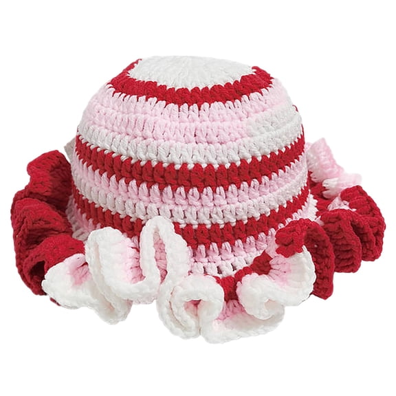 Ruffled Knit Winter Warm Slouchy Hat for Men Outdoor Camping Travel Sports with Camping Cookware Set and Rechargeable Lamp