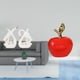 thumbnail image 2 of Elegante Cisne De Cerámica Y Estatuas, Esculturas Decorativas De Animales Y Frutas, Adornos Para Estanterías, Mueble, Cafetería, Sala De Estudio Y Vacaciones., 2 of 8