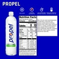 thumbnail image 3 of Propel Electrolyte Drinking Water, Kiwi Strawberry flavor 1 Liter 6 Count Bottles, 3 of 7