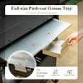 thumbnail image 6 of Alpha Joy 4-Burner Stainless Steel Propane Gas Grill with Side Burner, Blue, 6 of 10