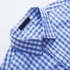 thumbnail image 3 of Camisas a cuadros, camisa casual de manga corta para hombre, camisa tradicional de corte regular, 3 of 8