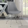thumbnail image 2 of Juniper Polypropylene Dining Side Chair Grey (Set of 2), 2 of 12