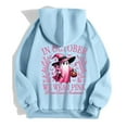 thumbnail image 5 of In October We Were Pink Hoodies for Women 2025 Cancer Awareness Halloween Hoodie Sweatshirt Pullover Tops, 5 of 6