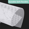 thumbnail image 3 of 4PCS 7 Count Plastic Mesh Canvas Sheets, Eye for Embroidery, Acrylic Yarn Crafting, Knit Crochet Projects, 3 of 4