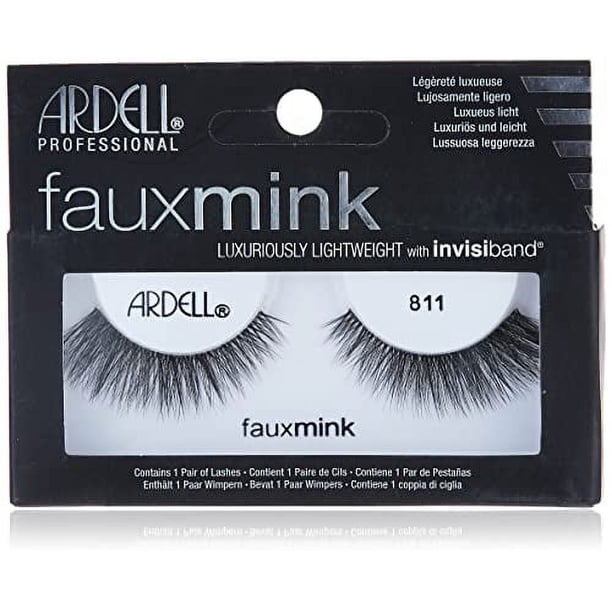 Pestañas Postizas de Imitación de Visón Ardell Professional 811 Negro