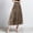 Khaki, variant on Women Mid Length Skirt Dance Party A Line High Waisted Pleated Skirt Holiday Party Half Skirts Bohemian Skirt Light Skirt for Women Extra Long Bed Skirt Full Rain Skirt Skirt Sequin Skirt for Women