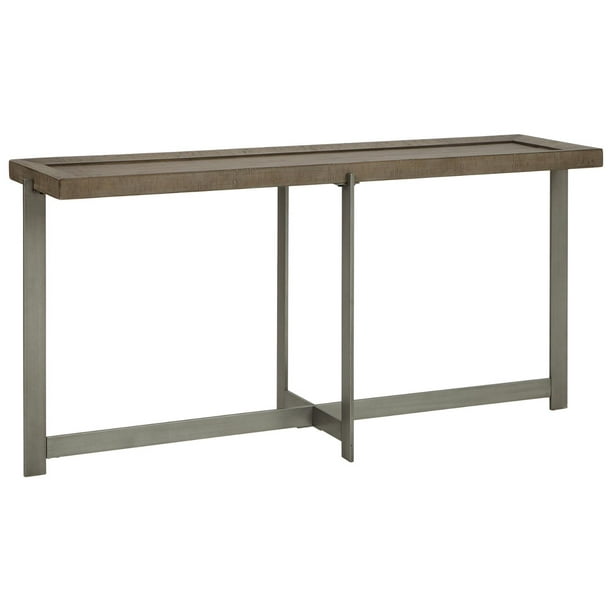 Signature Design By Ashley Krystanza Light Brown Sofa Table Com Signature Design By Ashley Krystanza, Signature Design By Ashley Bolanburg Console Table Brown White