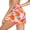 Orange Coconut Tree, variant on RELLECIGA Women's High Waisted Swim Shorts with Pockets UV Sun Protection Board Shorts Swimwear Floral Bathing Suit Short