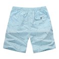 thumbnail image 2 of Abcnature Men's Athletic Shorts, Sports Gym Running Short Pants, Men's Summer Beach Capris Loose Sports Straight Men's Shorts, Cargo Casual Hiking Shorts Sky Blue 5XL, 2 of 2