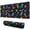 Black Cartoon Space, variant on Long Mouse Pads for Desk,Black Cartoon Space Dinosaurs Pattern Desk Mats on Top Of Desks, Desk Mouse Pad Extra Large with 3mm Non-Slip Base and Stitched Edge for Gaming,Office,Work,Home 31.5"x11.8"
