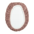 thumbnail image 3 of Better Trends 18"x20" Premium Toilet Lid Cover 100% Cotton Tufted Bathroom Rug Water Absorbent Reversible Machine Washable Pink - Lux Collection, 3 of 4