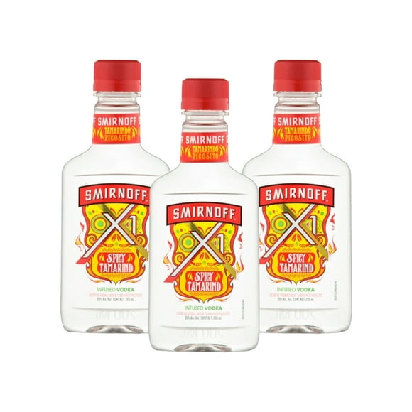 Pack De 3 Vodka Smirnoff Tamarindo 200Ml