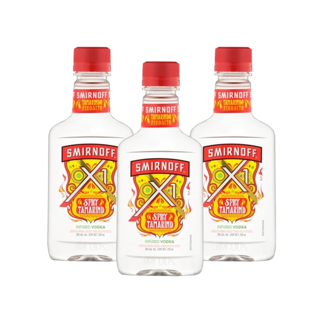 Pack De 3 Vodka Smirnoff Tamarindo 200Ml