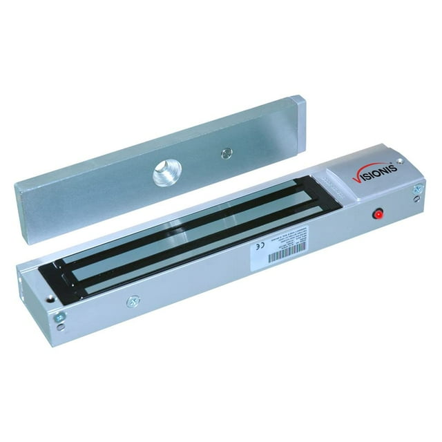 Visionis VS-VISML600LED Serrure Électromagnétique Intérieure 600lbs avec Capteur LED pour Contrôle d'Accès de Porte Maglock