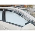 thumbnail image 3 of Geelife For Toyota 19-21 RAV4 Window Visors Rain Sun Guard Deflector w/ Chrome, 3 of 10
