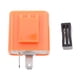 thumbnail image 2 of intermitente electrónico con indicador LED de 2 pines para motocicleta DC 12V - Naranja Yotijar  Relé de intermitencia de motocicleta, 2 of 10