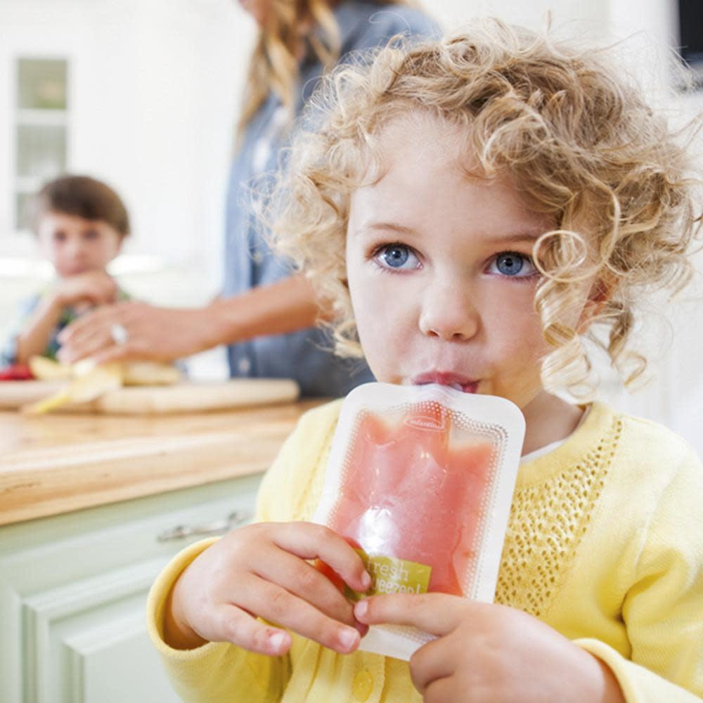 fresh squeezed feeding line pouches
