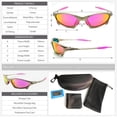 thumbnail image 4 of Cyclops X-Penny Metal Frame Polarized UV400 Rose Iridium Sunglasses, 4 of 4