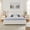 Beige 81, variant on Queen Size Storage Upholstered Platform Bed with Hydraulic Lift and Chenille Headboard, Beige, No Box Spring Needed