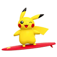thumbnail image 1 of Adornos de juguete SANMU Pokémon Pikachu Surfing Cute, 1 of 7