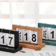 thumbnail image 4 of GUOOL 2pcs Chart Perpetual Calendar Wooden Chic Office Calendar Month Date, 4 of 9