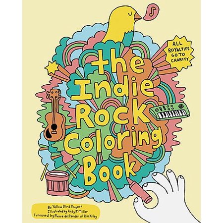 Indie Rock Coloring Book (Paperback)