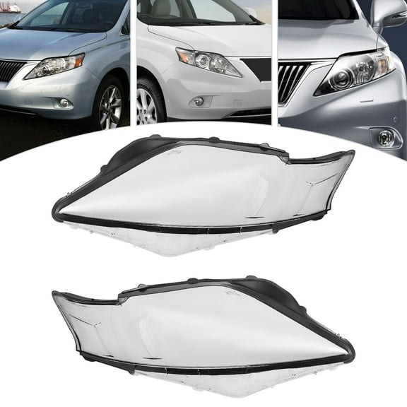Headlamp Lens Cover Right Left Side LH RH For 2009-2011 Lexus RX270/350/450h