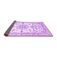 thumbnail image 2 of Ahgly Company Indoor Square Persian Purple Traditional Area Rugs, 5' Square, 2 of 4