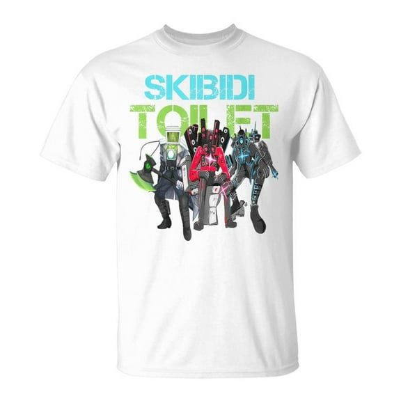 SR Skibidi Toilet Cameraman Tvman Speakerman T-Shirt