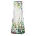 thumbnail image 4 of SMihono Robe d'Été pour Femmes Grande Taille Mode Femmes Été Décontractée Imprimé Poche Sans Manches Ample Longue Robe, 4 of 8