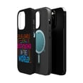 thumbnail image 2 of DistinctInk MagSafe Tough Case for Apple iPhone 13 Pro Max (6.7" Screen) - Simple Best Thing In The World - Slim Profile Design, 2 of 6