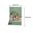 thumbnail image 2 of RKSTN A Paper 3D Stereo Christmas Card Folding F Home Decor, 2 of 5