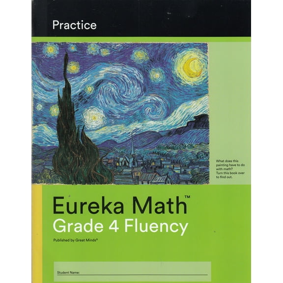 Book Title: Eureka Math Grade 4 Fluency (Practice) Paperback – January 1, 2015