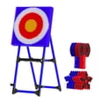 thumbnail image 3 of Axe Target Juego de juego Set Frame de hierro resistente Game de lanzamiento Interactivo para niños para acampar al aire libre patio en interiores, 3 of 8