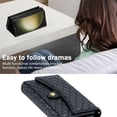 thumbnail image 3 of Crossbody Wallet Case for Samsung Galaxy S25 Ultra,[RFID Blocking] Credit Card Holder with Should Strap & Lanyard, PU Leather Zipper Purse Magnetic Flip Cover For Samsung Galaxy S25 Ultra,Black, 3 of 11