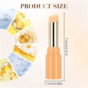 HYLLai Vitamin C Eye Balm Stick – Brightening Under-Eye Treatment for Dark Circles & Puffiness, Portable Twist-Up Stick for On-the-Go Use,