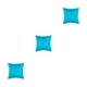 thumbnail image 2 of Funda para cojín de asiento Billuyoard Color sólido Decorativo Respetuoso con la piel Resistente Lavable Sofá Funda de almohada Azul claro 45x45cm, 2 of 6