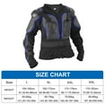 thumbnail image 3 of Motoforti Unisex Size XL Blue Dirt Bike Motorcycle Riding Protective Full Body Armor, 3 of 7